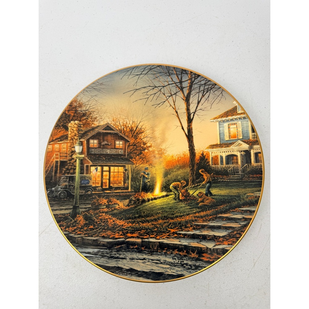 Terry Redlin Aroma of Fall Collector Plate That Special Time Series No 307 1992